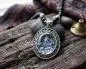 Preview: Ovaler Ganesha an Achat Perlenkette